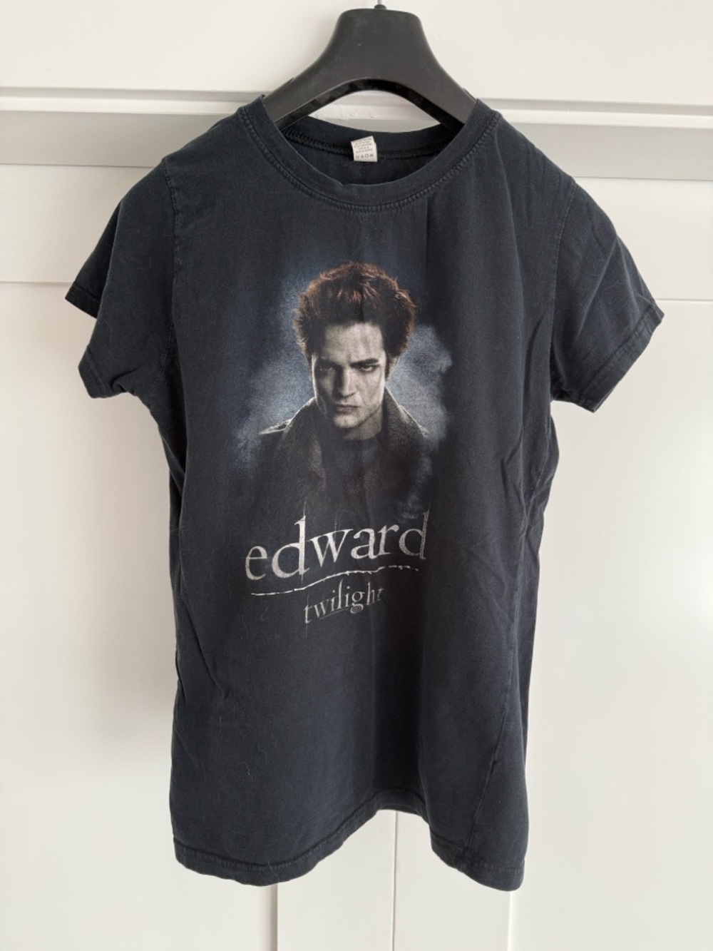 Tultex Black 2008 Edward Cullen shirt